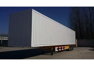 17.5米全封閉集裝箱車(chē) 20米物流運(yùn)輸 車(chē)
